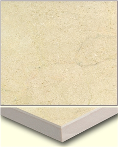 Crema Marfil Laminated with Ceramic Tile