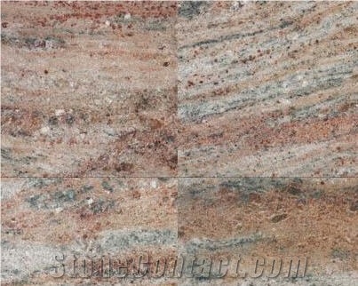 India Desert Rose Granite Slabs & Tiles