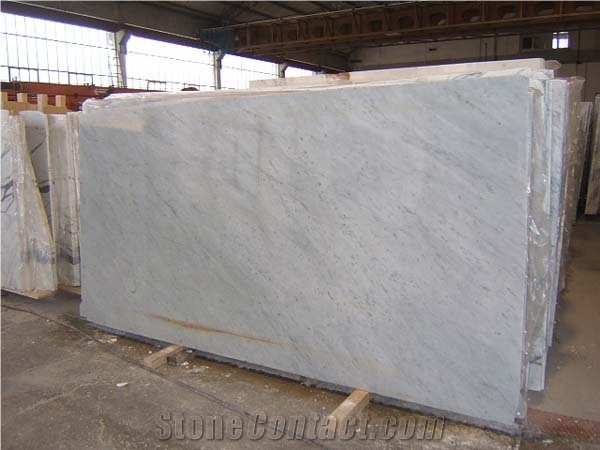 Bianco Carrara Cd Marble Slab, Italy White Marble