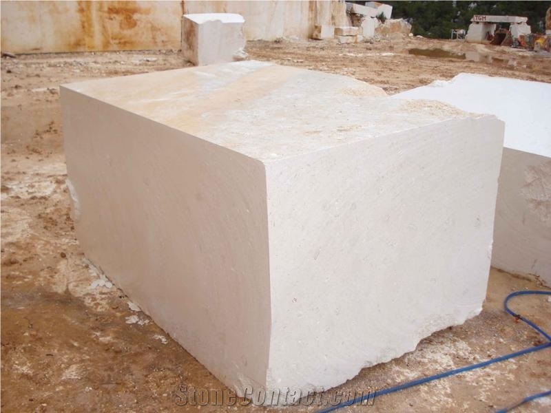 Light Beige Limra Limestone Blocks