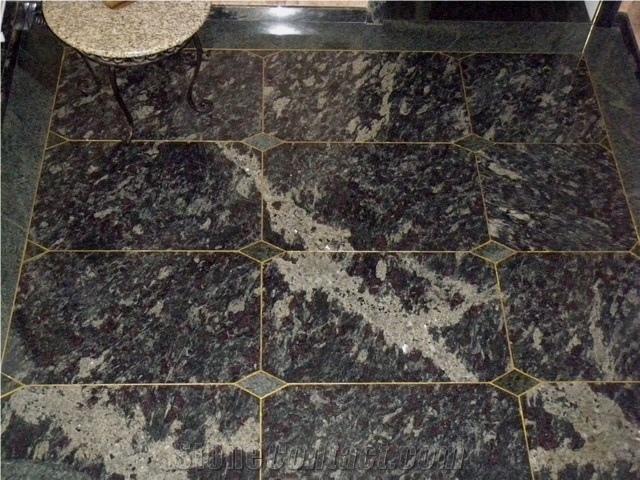Ametista Granite- Verde Candeias Granite Flooring