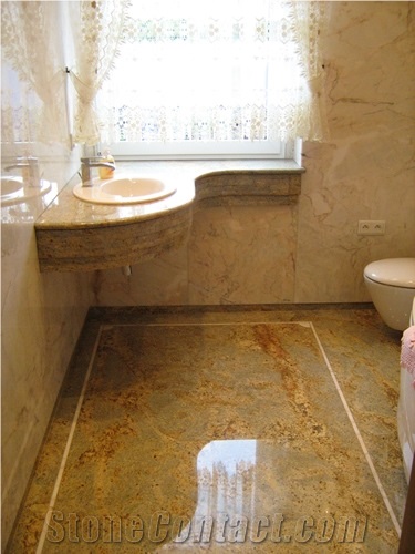 Kashmir Gold Granite Floor Tile