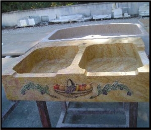 Natural Stone Carved Sink