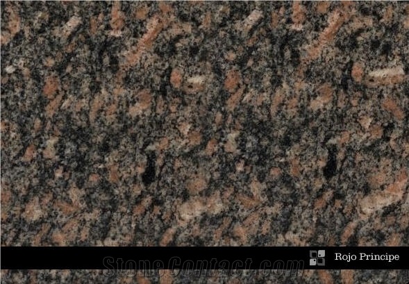 Rojo Principe Granite Slabs & Tiles, Argentina Brown Granite