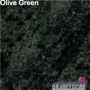 Olive Green Granite Slabs & Tiles, South Africa Green Granite from ...