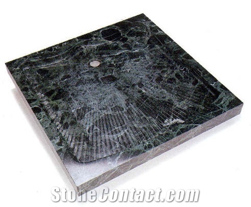 Green Marble Shower Tray