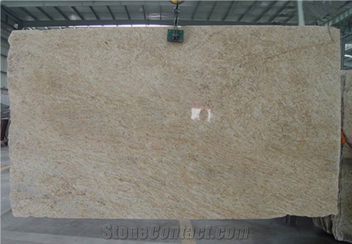 Kashmir Gold Granite Slab, India Yellow Granite