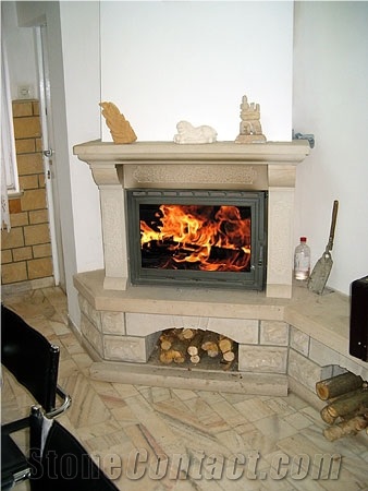 Radkow Sandstone Fireplace