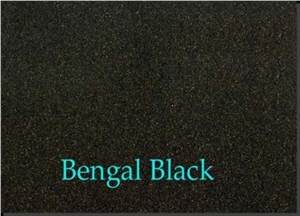 Bengal Black Granite Slabs & Tiles, India Black Granite