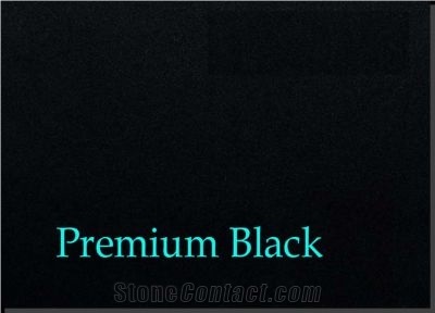 Premium Black Granite Slabs & Tiles, India Black Granite
