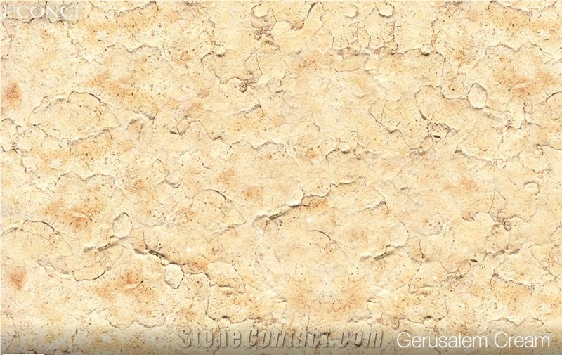 Jerusalem Cream Limestone Slabs & Tiles, Israel Beige Limestone from