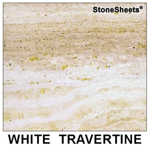 White Travertine Slabs & Tiles