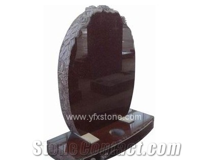 Granite Tombstone, Headstone (YFX-TE-44)