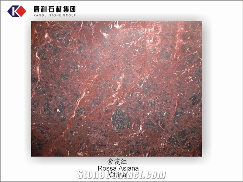 Marble-Rossa Asiana-Cut to Size-Kangli Stone, China Red Marble