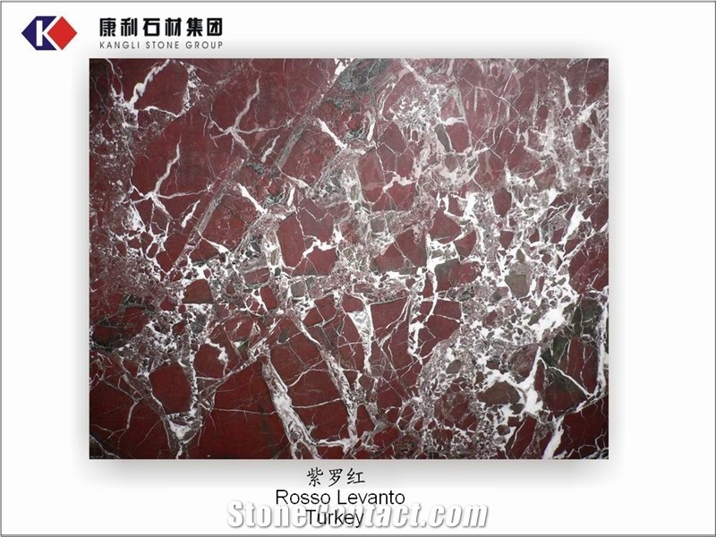 Rosso Levanto Marble Tiles