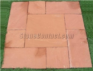 Agra Red Sandstone Paving