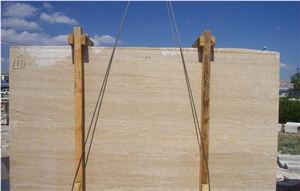 Light Beige Travertine Slabs