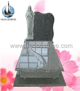 Granite Carved Tombstone