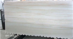 Sky Gold Marble Slabs, Italy Yellow Marble, White Polished Marble Tiles & Slabs, Floor Tiles, Wall Tiles