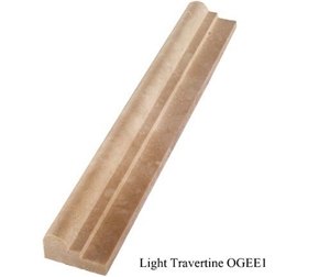 Light Travertine Ogee Moulding