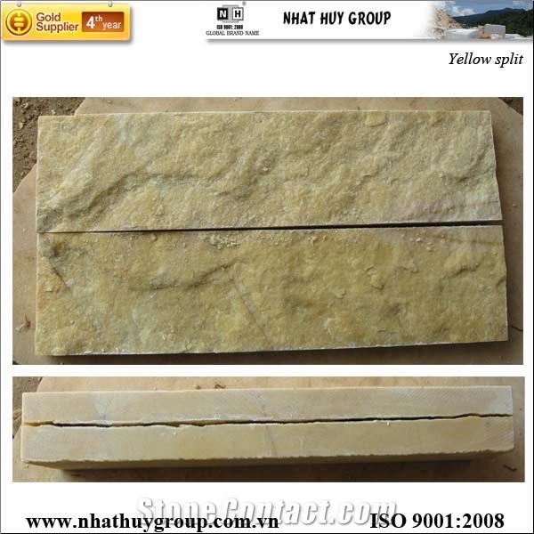 Yellow Marble Wall Cladding