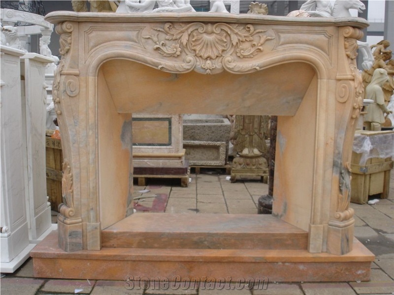 Granite Fireplace