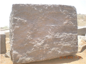 Tan Brown Granite Block