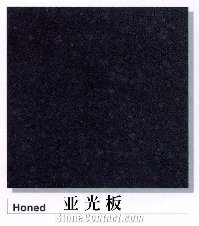 G684 Granite,honed Black Granite