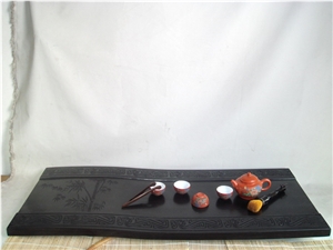 Stone Tray, Black Granite Artifacts, Handcrafts