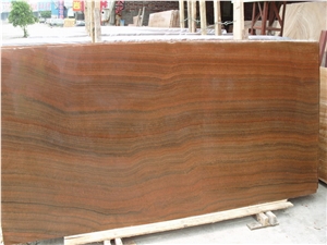Wooden Yellow Marble Slab