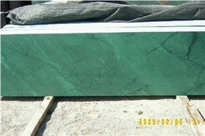 Medium Green Marble Polished Slab