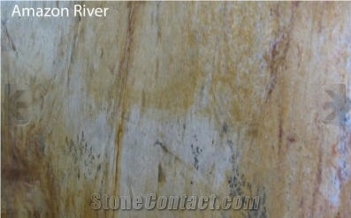 Amazon River, Brazil Yellow Quartzite Slabs & Tiles