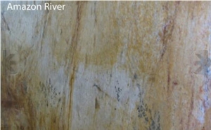 Amazon River, Brazil Yellow Quartzite Slabs & Tiles