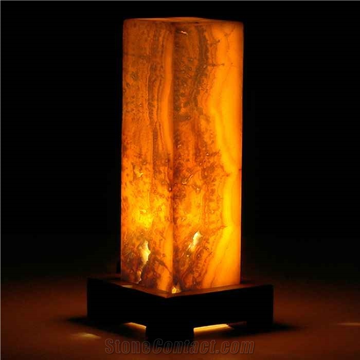 Onyx Lamp , Onyx Craft from Mexico - StoneContact.com