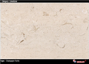 Champagne Fiorito Limestone Slabs & Tiles
