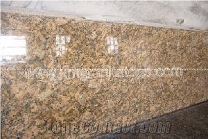Giallo Fiorito Granite Countertops, Yellow Granite Countertops