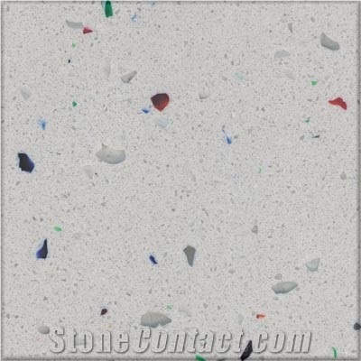 Aggglomerate Marble with Chips - BM0848