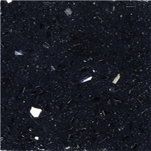 Black Crystal Manmade Marble - BM0911
