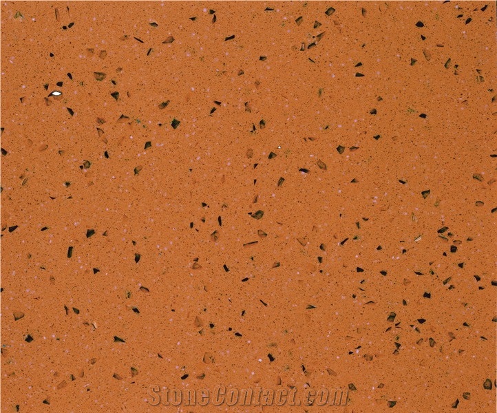 Gold Metal Small Grain Engineered Marble - BF1025