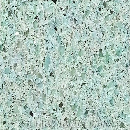 Jade Green Quartz Stone - YQ0902