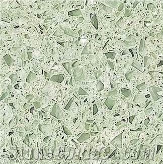 light green quartz stone