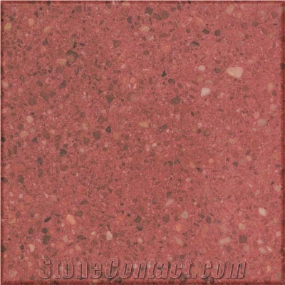 Red Composite Marble Tiles - BM0817