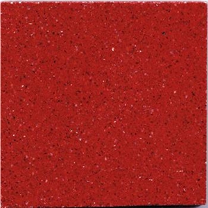 Rose Red Agglomerate Marble Tile - BM0942