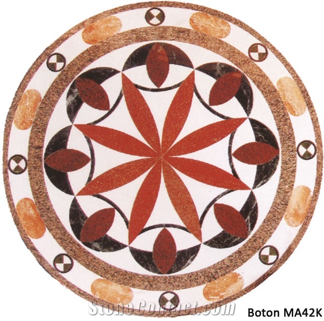 Round Mosaic Pattern - MA42K from China - StoneContact.com