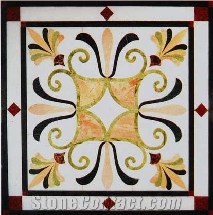 Marble Inlay Stone Medallions