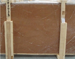 Rosa Alicante Marble Slabs, Turkey Red Marble