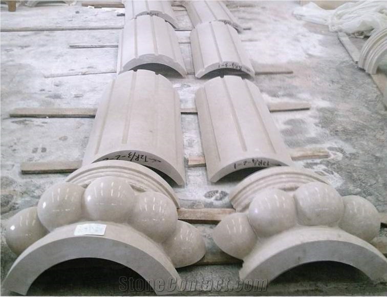 Column Granite- Kangli Stone, Hazel White Granite Column