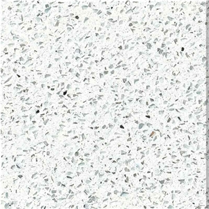 Sand White Color Quartz Tile from China - StoneContact.com