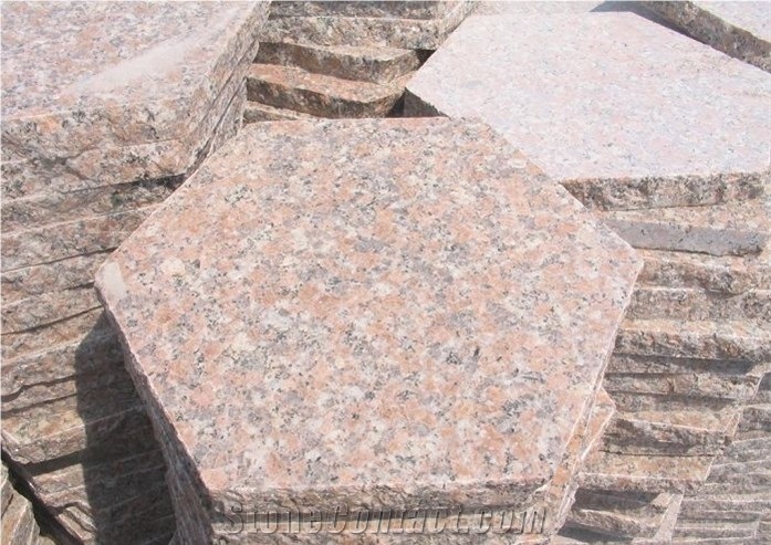 Wulian Red Granite Paving Stone