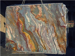 Blue Louise Quartzite Slabs, Brazil Blue Quartzite